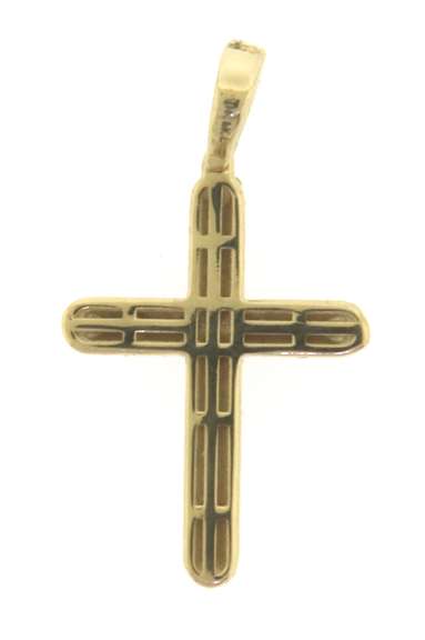 Stunning 10kt Diamond Cross Pendant