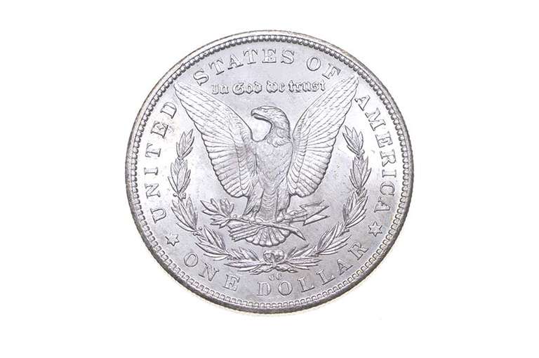 1884-CC Morgan Silver Dollar