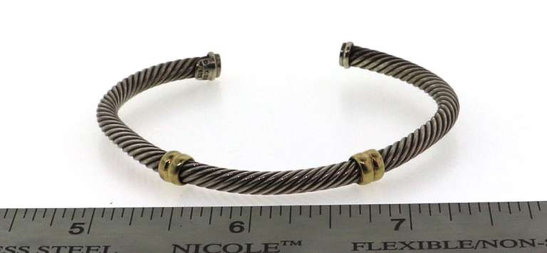 Sterling Silver Spiral Cuff Bracelet