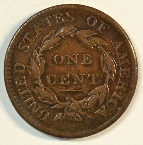 Scarce 1816 Coronet Head Large Cent in Choice XF+