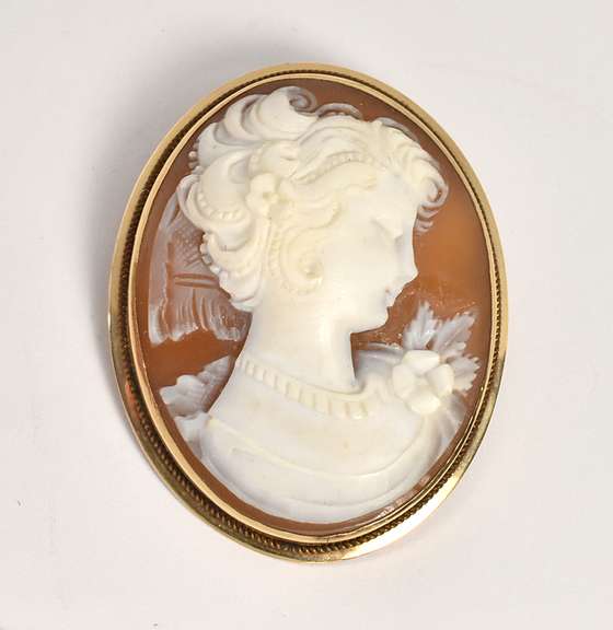 Beautifully Carved Shell Cameo