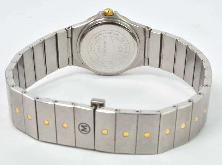 Movado Se Ladies, Diamond MOP Gold