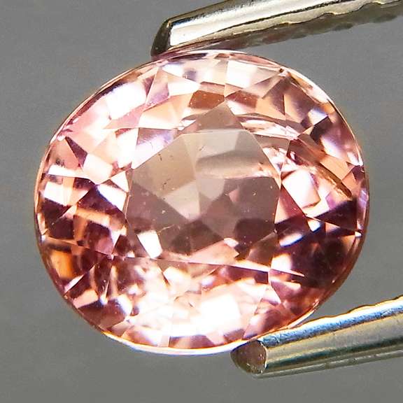 Top color 1ct padparadscha pink high fire Tourmaline