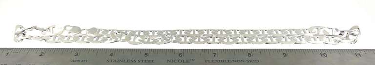 Handmade Italian Sterling Silver Marina Chain Necklace