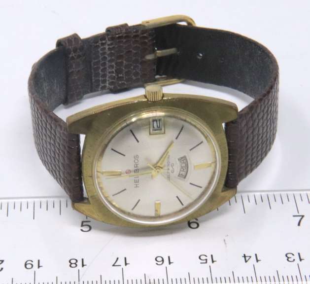 Helbros Self Winding Day Date Watch