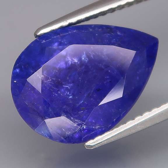 AAAA blue violet 7.56ct UNHEATED Tanzanite