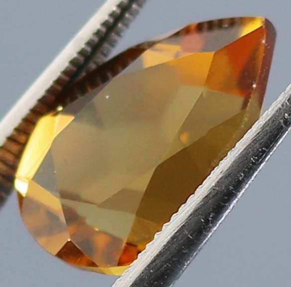 Amazing 4.37ct pear cut Citrine