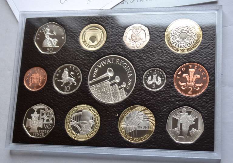 Scarce 2006 UK Executive Proof Set . Only 5000 Issued