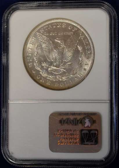 1886 MS63 Morgan $