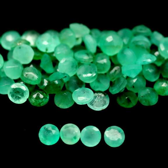 Large 7ct 91 piece Zambian Emerald parcel