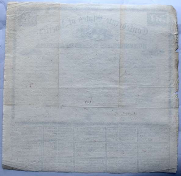 $ 50 May 1 1861 The Confederate States of America Bond