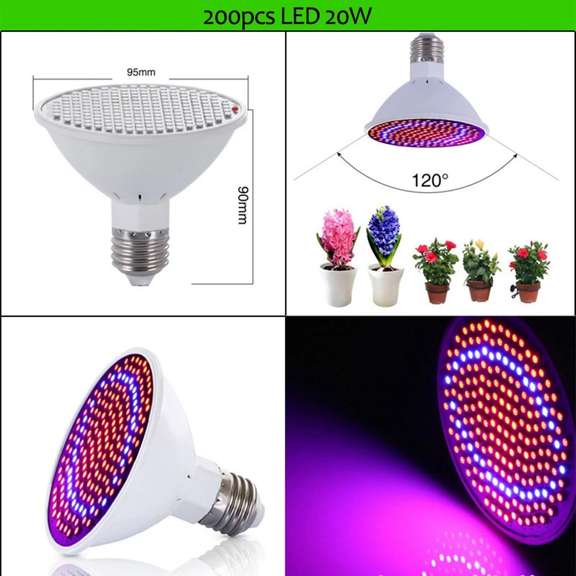 20W LED Bulb Grow Light Lamp