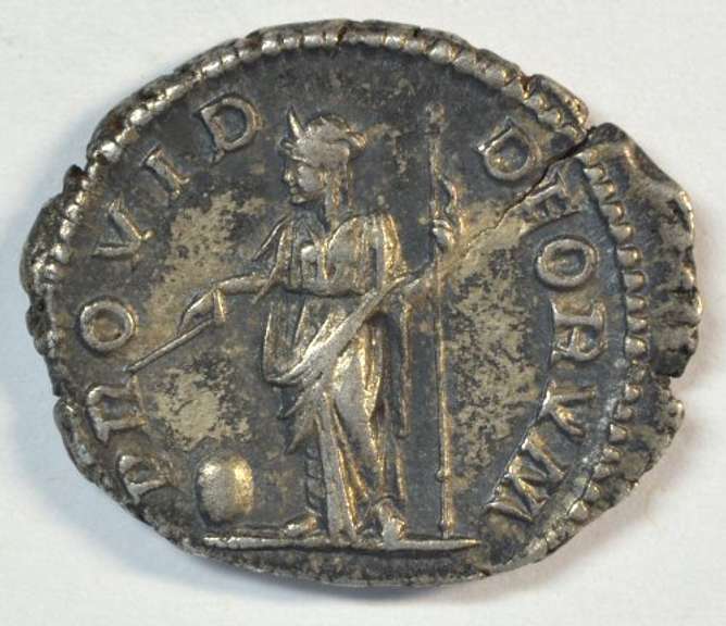 Scarce Emperor Geta Roman Silver Denarius, 209-212 AD