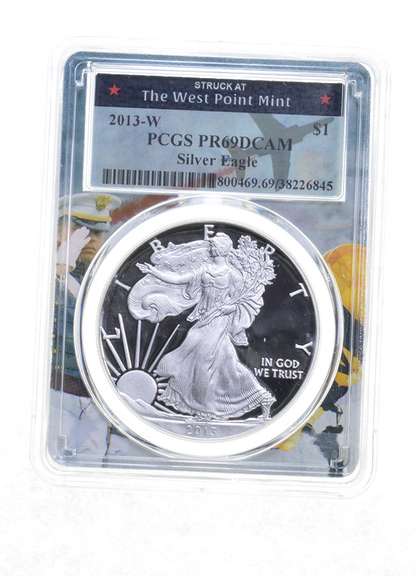 PR69 DCAM 2013-W American Silver Eagle - Graded PCGS