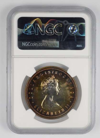 SP66 1978 Canada 1 Dollar - Commonwealth Games - Graded NGC