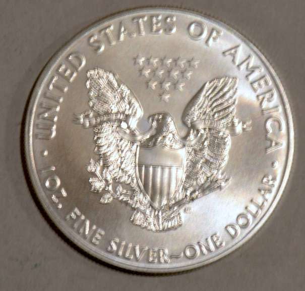 2020 Choice Frosty White BU Silver Eagle