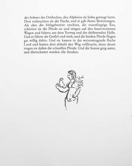Marc Chagall Precipitant Avec Ardeur Loin