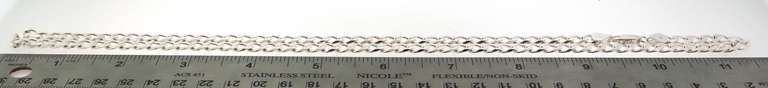 Shiny Sterling Silver Curb Chain Necklace