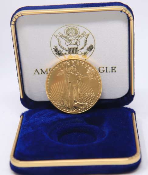 2002 American Eagle $50 Coin in Box