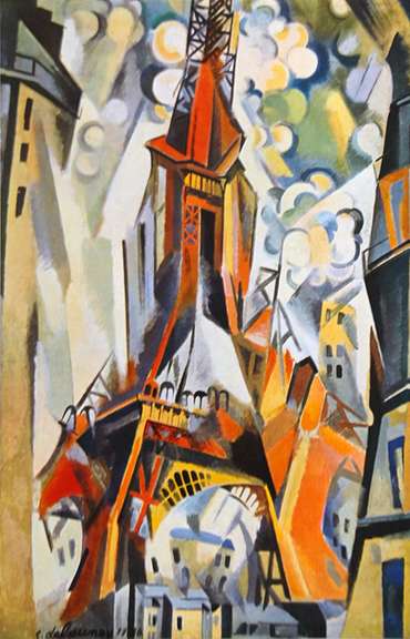 Robert Delaunay, The Eiffel Tower