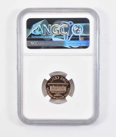 PF69 RD 1960 Lincoln Memorial Cent - Small Date - Graded NGC