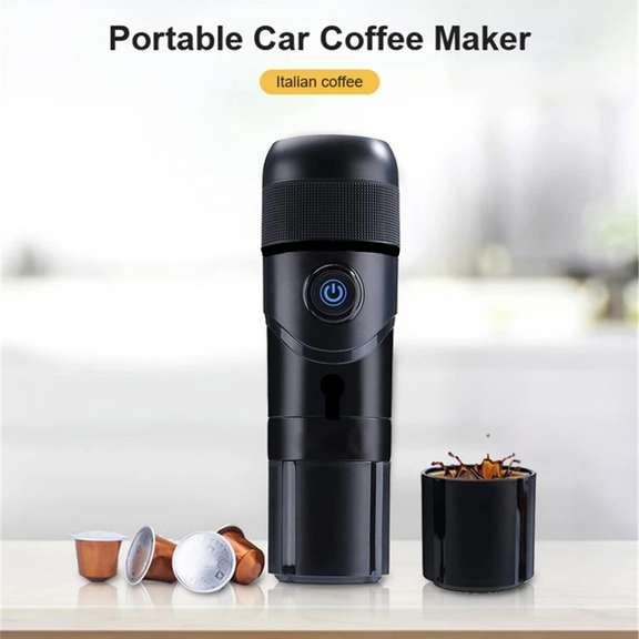 80W 60ml Car Capsule Coffee Machine Electric