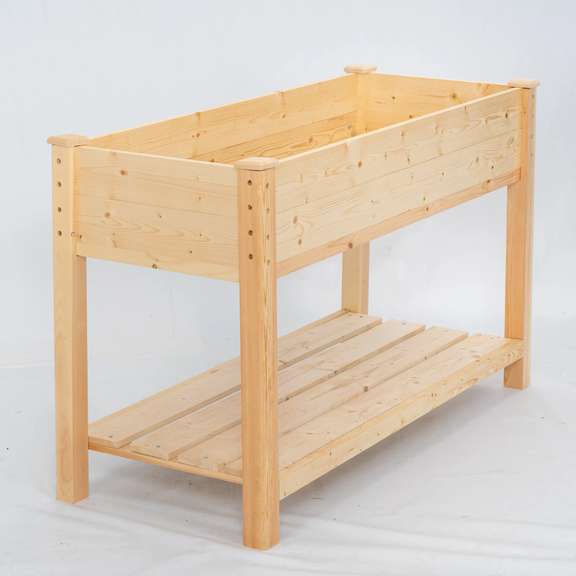 Raised Garden Bed 4FT Elevated Wooden Planter Box