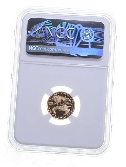 PF70 UCAM 1998-W $5 American Gold Eagle - Graded NGC