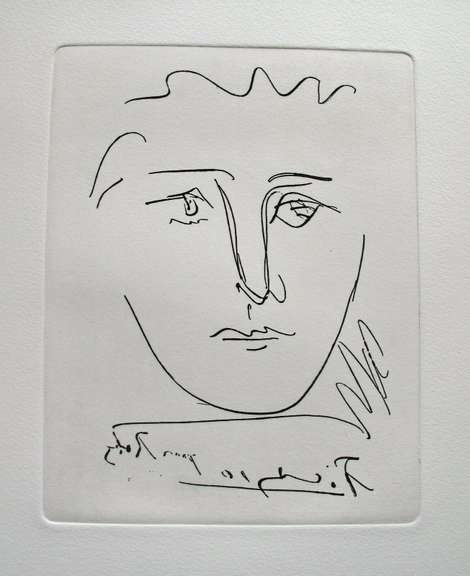 Pablo Picasso, 'Pour Roby' Etching