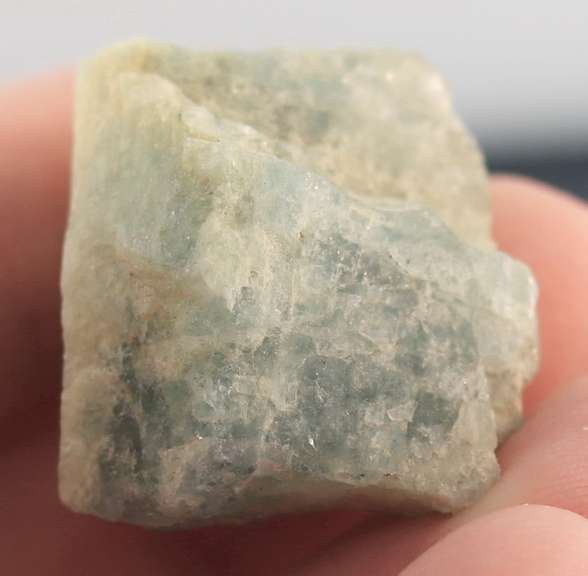 Collectors 64.04ct untreated uncut Aquamarine