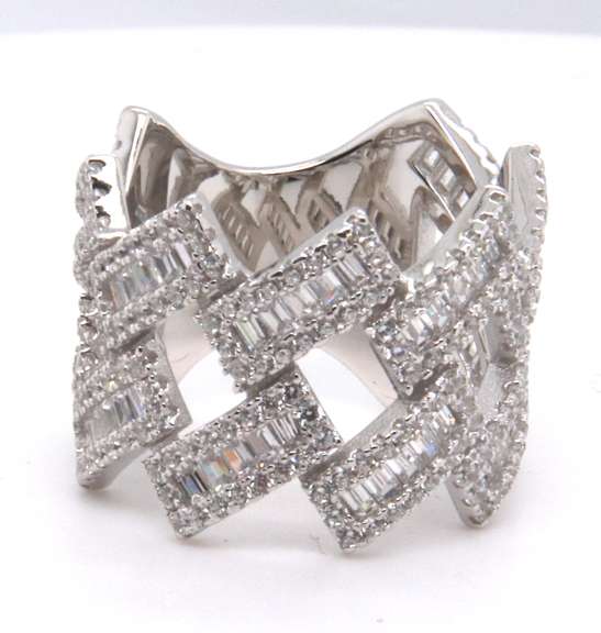 Sterling Silver Cubic zirconia Ring