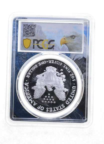 PR69 DCAM 2005-W American Silver Eagle - Graded PCGS