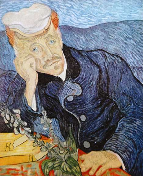 Vincent Van Gogh, Portrait of Dr. Gachet