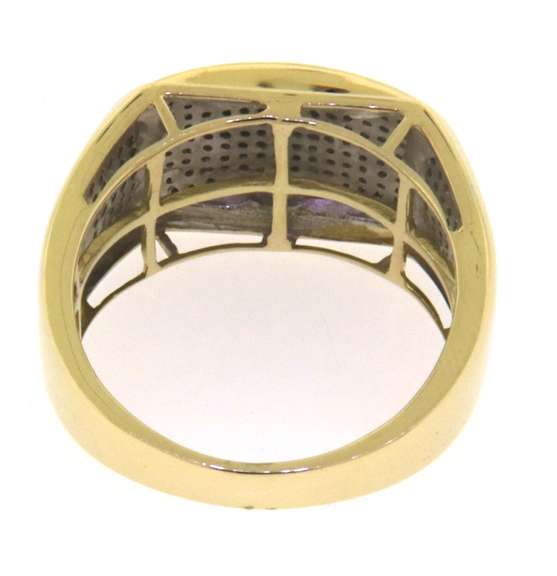 Handsome 10kt Diamond Men's Ring