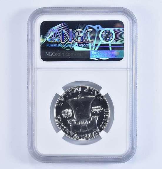 PF69 1957 Franklin Half Dollar - Graded NGC