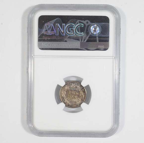 MS63 1916-S Barber Dime - Graded NGC