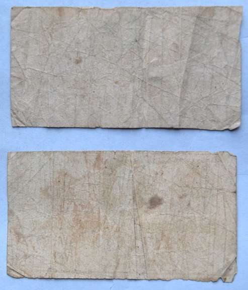 2 Circulated April 6 1863 CSA 50 Cent Notes