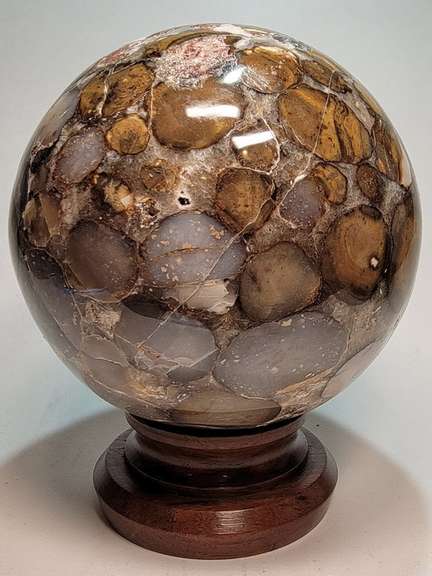 Simply stunning 11,100ct King Cobra Jasper sphere