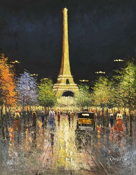 BEAUTIFUL HAND PAINTED OIL PAINTING ON CANVAS