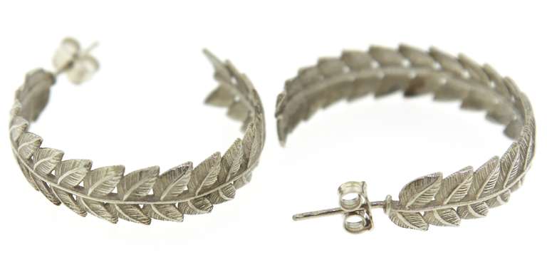 Vintage Group Lot of 2 Sterling Silver Earrings