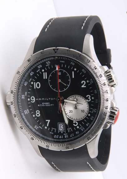 Hamilton Khaki ETO Black Dial Watch