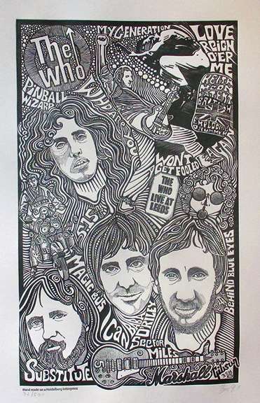 Ben G. Hand Signed, The Who