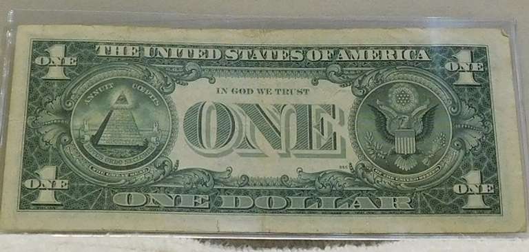 1963-A Star Note, Fed Res Note $1 Uncirculated