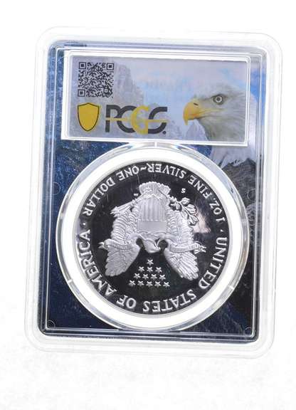 PR69 DCAM 1992-S American Silver Eagle - Graded PCGS