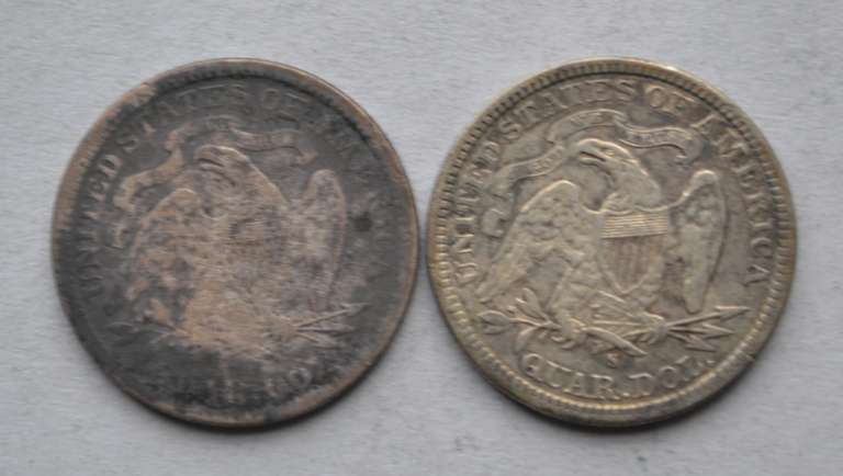 1891 1891 S Seated Quarter