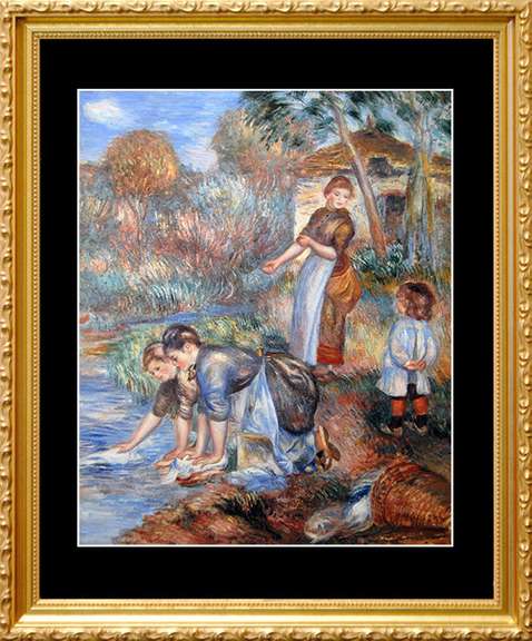 Pierre Auguste Renoir, The Washerwomen