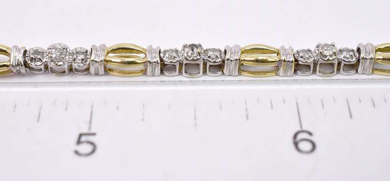 3 Diamond Bracelet in Gold