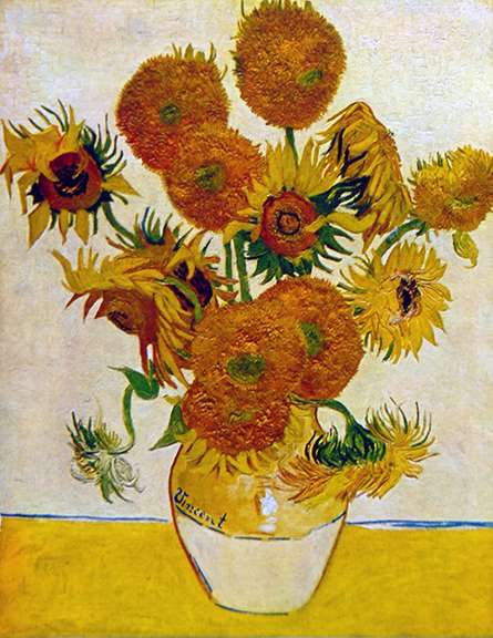 Vincent Van Gogh, Sunfloers