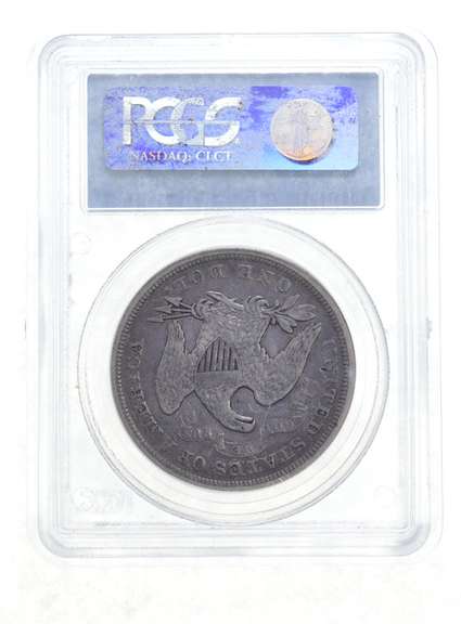 VF35 1872 Seated Liberty Dollar - Graded PCGS