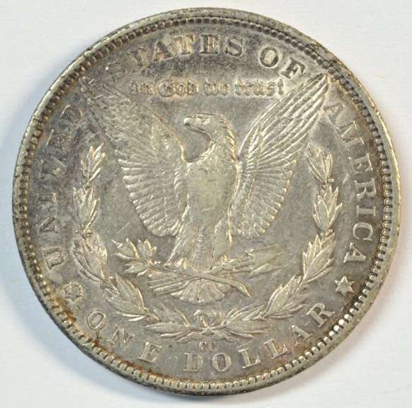 Upper end 1884-CC Morgan Silver Dollar. Nice